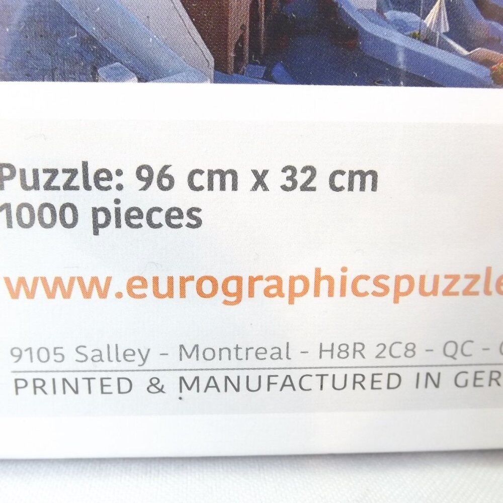 Eurographics Santorini Greece 1000 piece Puzzle - Picture 4 of 4